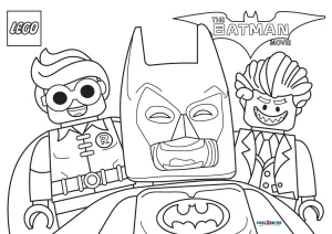 Free Printable Lego Batman Coloring Pages For Kids