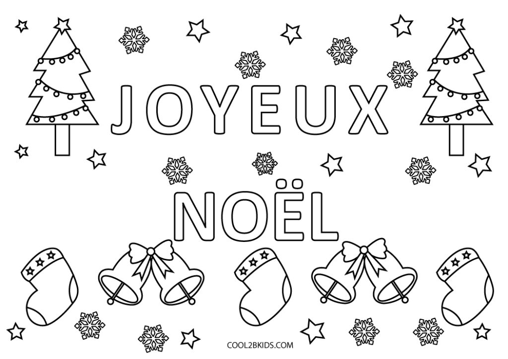 Coloriages Joyeux Noël Coloriages Gratuits à Imprimer
