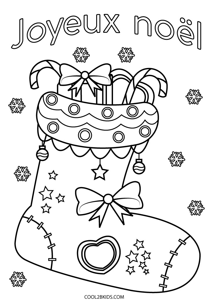 Coloriages  Joyeux Noël  Coloriages Gratuits à Imprimer
