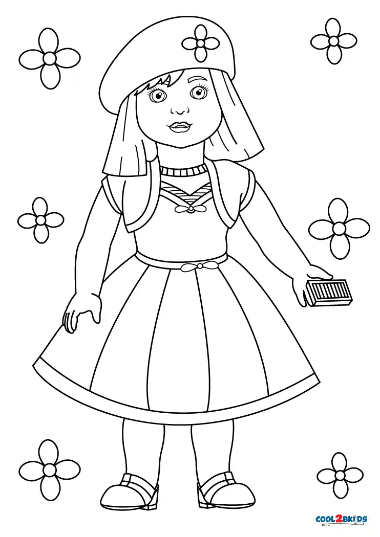 American Girl Coloring Pages - Best Coloring Pages For Kids