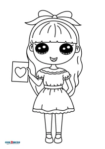 Cute Printable Coloring Pages For Girls