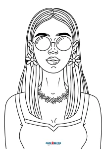 Free Printable Coloring Pages for Girls