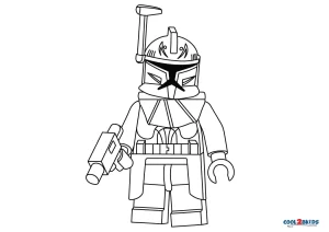 free star wars coloring pages boba fett