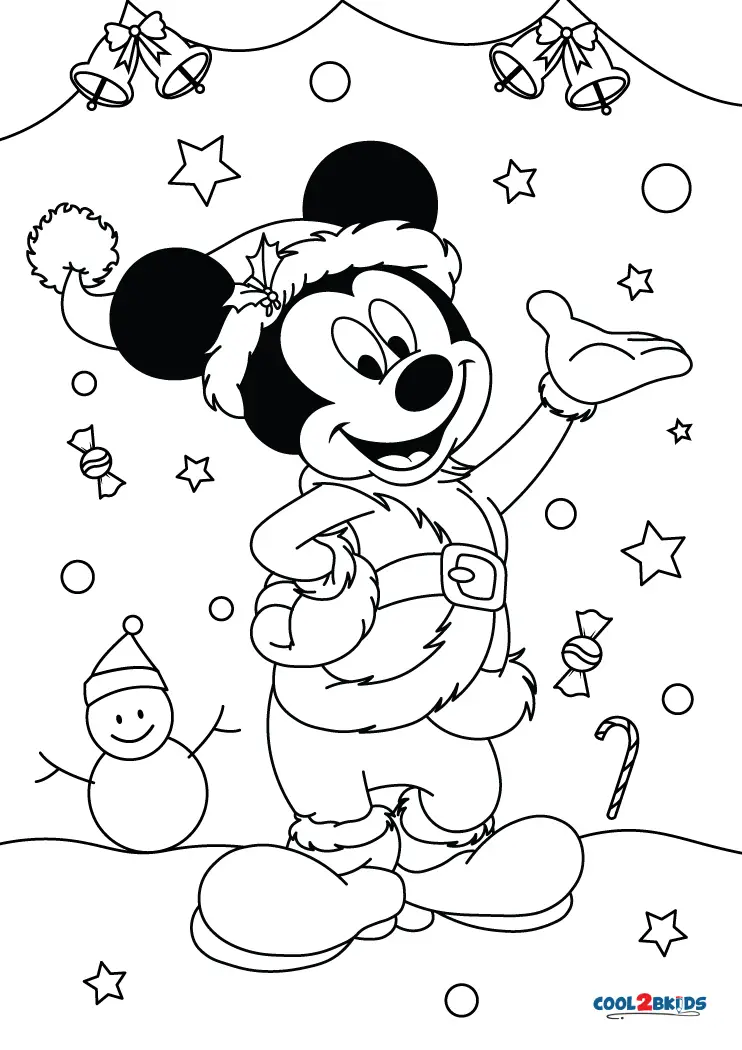 Free Disney Christmas Printable Coloring Pages for Kids - Honey + Lime  Mickey  mouse coloring pages, Christmas coloring sheets, Mickey coloring pages