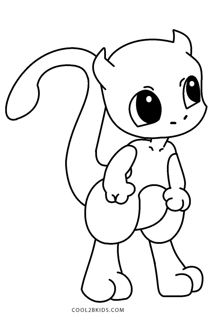 Dibujos para colorear de pokémon gratis para niños - Todas as