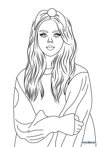 people coloring pages