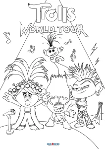 tour coloring pages