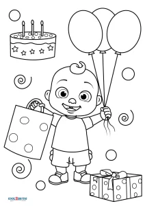 Cocomelon coloring book RARE UNUSED