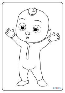 Free Printable Cocomelon Coloring Pages For Kids