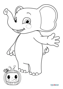 Free Printable Cocomelon Coloring Pages For Kids