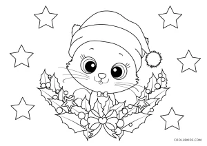 Desenhos de Natal para colorir e coloridos para imprimir