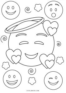 Desenho de Emoji de boca para colorir  Desenhos para colorir e imprimir  gratis