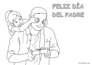 Dibujos de Día del Padre Para Colorear - Páginas Para Imprimir Gratis