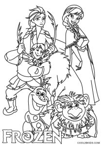 Frozen Halloween Coloring Pages - Frozen Characters Coloring Pages -  Desenhos para colorir para crianças e adultos