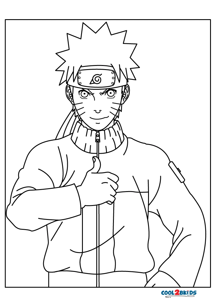 Dibujos para colorear de Naruto