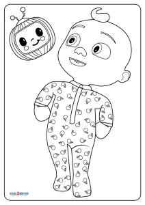 Printable Cocomelon Coloring Pages Pdf - Coloringfolder.com