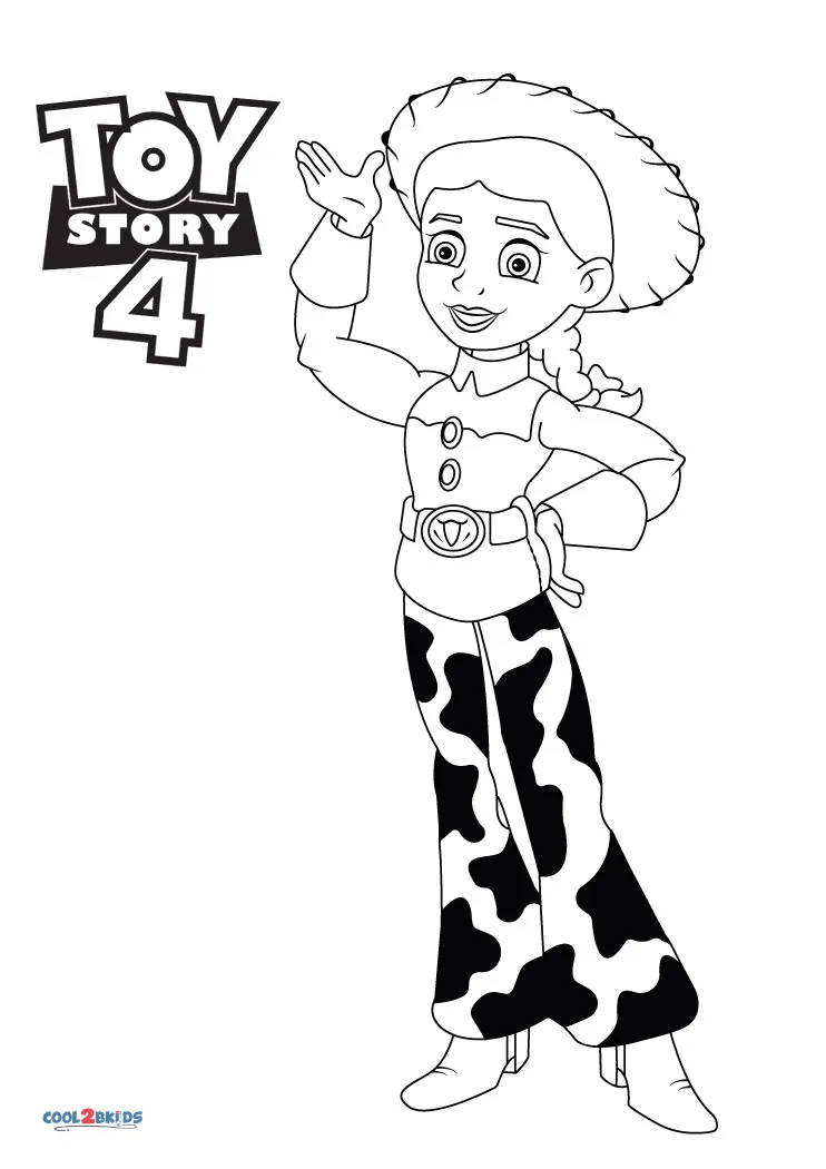 Toy Story Jessie Coloring Pages