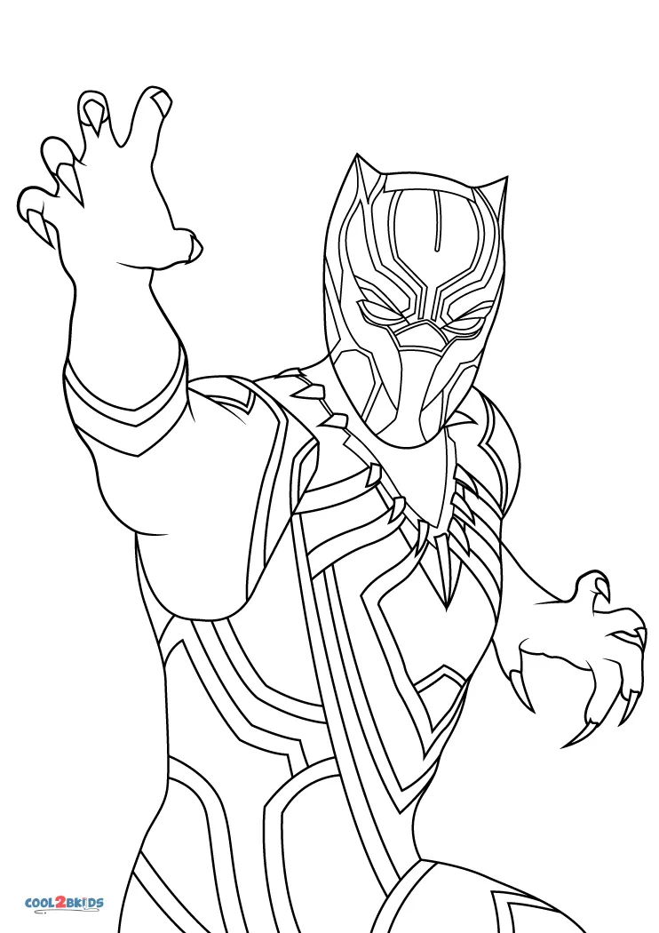 Printable Black Panther Coloring Pages Updated 2024 Porn Sex Picture