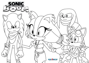 Sonic Miles Prower para colorir - Imprimir Desenhos