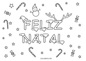 Desenho para colorir Canção de Natal - Noite Feliz : Letras em