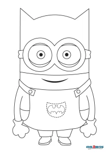 Desenhos dos Minions para colorir - Bora Colorir