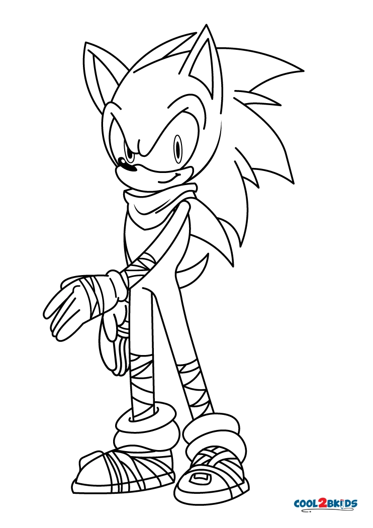 Desenhos de colorir do Sonic clássico grátis para imprimir - com Sonic e Amy