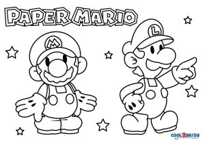 40 Desenhos do Super Mario para colorir - OrigamiAmi - Arte para toda a  festa