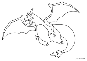 Desenhos de Charizard Para Colorir - Páginas Para Impressão Grátis