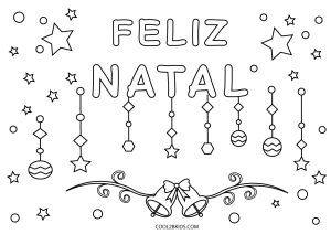 Desenho Para Colorir Feliz Natal - Imagens Grátis Para Imprimir - img 28185