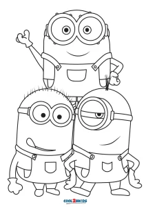 Minions para colorir: conheça nossas atividades!