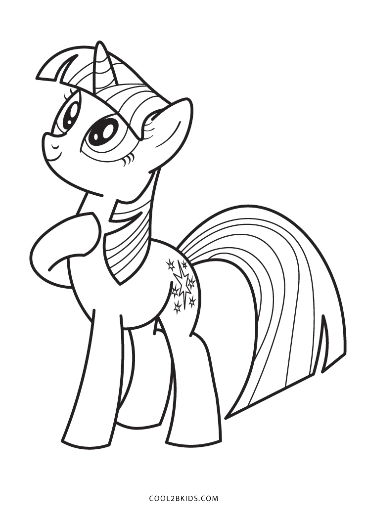 Desenho de Twilight Sparkle para Colorir - Colorir.com