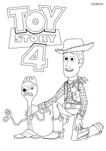 Free Printable Woody Coloring Pages For Kids