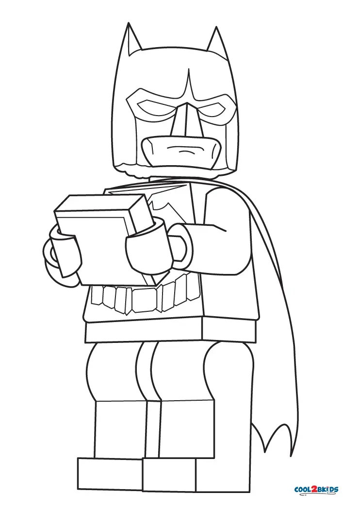 Kolorowanki Lego Batman - Darmowe do Druku