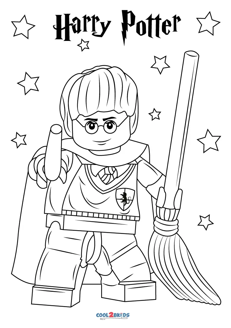 harry potter coloring pages