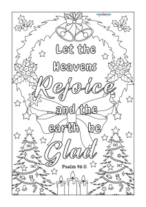 Free Printable Christmas Bible Coloring Pages For Kids