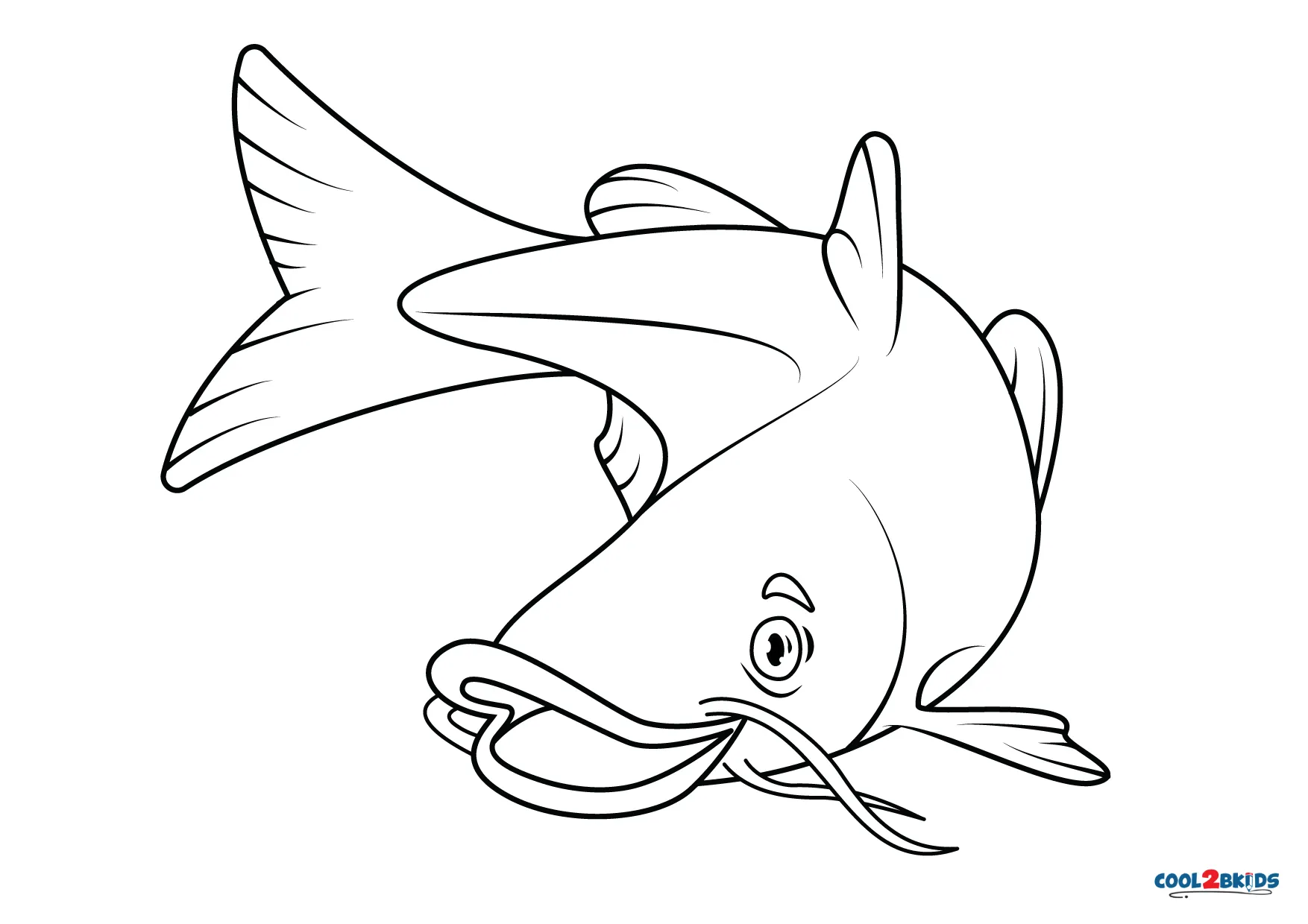 Free Printable Catfish Coloring Pages For Kids