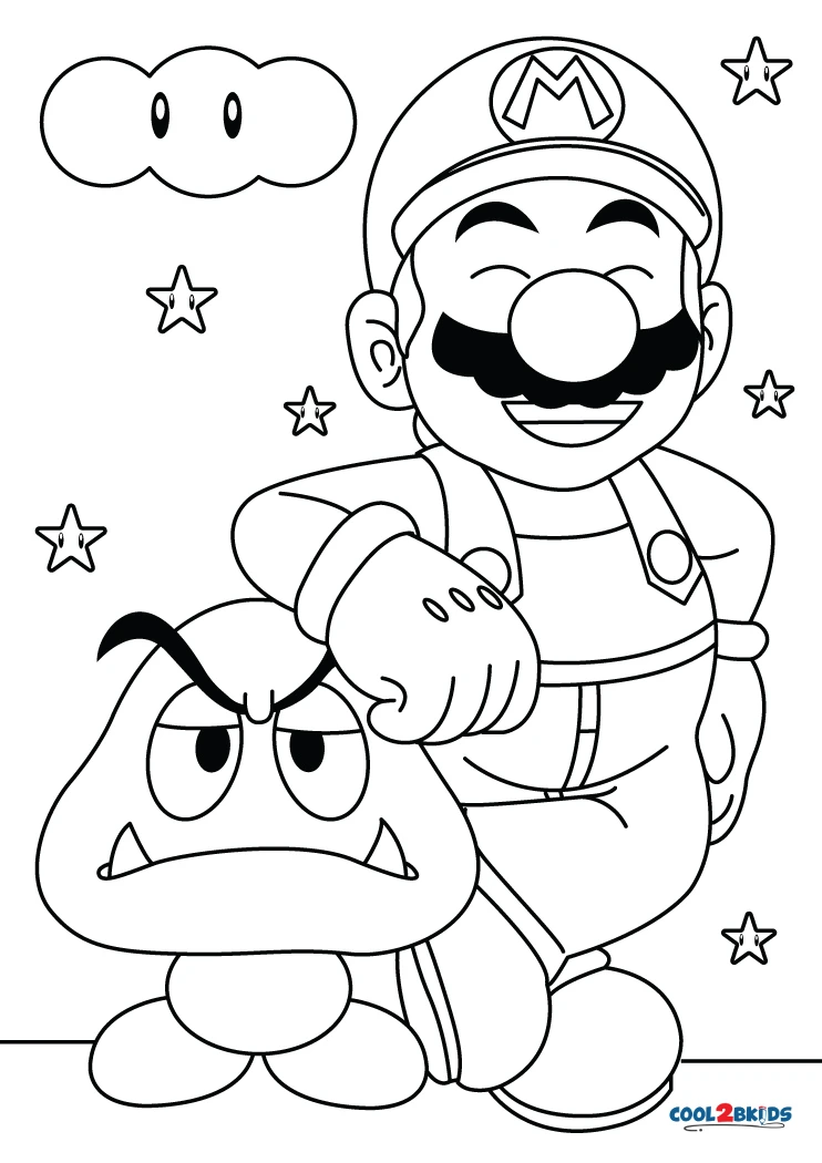Free Printable Video Games Coloring Pages for Kids - Cool2bKids
